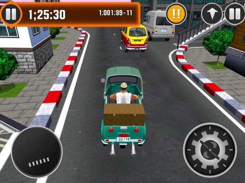 India Rickshaw Blitz Gameplay Screenshot
